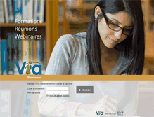 Tablet Screenshot of enseignementimmobilier.sviesolutions.com